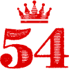 54 Number crown