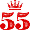 55 Number crown