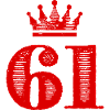 61 Zahl Krone