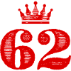 62 Zahl Krone