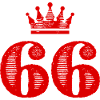 66 Number crown