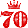 70 Number Crown