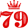 79 Number crown