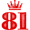 81 Zahl Krone