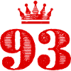 93 Number crown