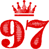 97 Number crown