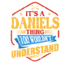 È una cosa divertente di Daniels cognome Umorismo F