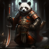 fighting panda