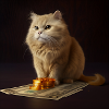 Chat riche mignon