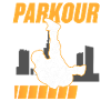 Parkour skills freerunning jumping