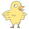 Bird Chick Symbol Cartoon Animal