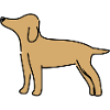 Dog Symbol Animal Pet brown
