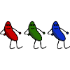 Chilled Jays - red_green_blue