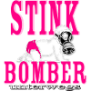 Baby Mädchen rosa Windel - Stinkbomber unterwegs