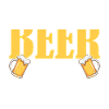 Lustiger Bier Spruch Bier Trinker