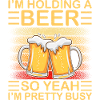 Lustiger Bier Spruch Bier Trinker