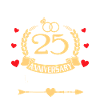 25th Wedding Anniversary We Still Do 25 Year Since