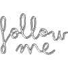 follow me