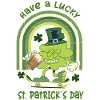 Trèfle patineur de la Saint-Patrick