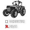 Pilote de tracteur