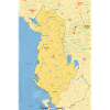 Albanien Karte