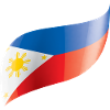 Philippines flag waved