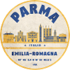Parma Skyline Emilia Romagna Sticker