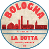 Bologna Italy Skyline Badge
