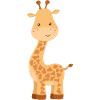 Giraffe Family Mama Baby T-Shirt