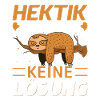 Hektik ausruhen Faultier