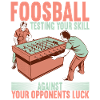 Foosball table football