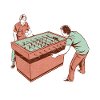 Tischfussball Tischkicker