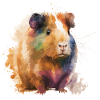 Guinea Pig Owner Illustration