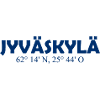 Jyväskylä - Finlande - Coordonnées - Longitude