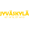 Jyväskylä - Finlande - Coordonnées - Longitude
