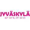 Jyväskylä - Finlande - Coordonnées - Longitude