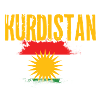 Drapeau kurde du Kurdistan