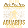 Sternzeichen Aquarius Wassermann Spruch Geschenk