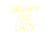 grumpy old lady