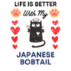 Japanese Bobtail Japanese velvet-tailed cat
