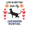 Japanese Bobtail Japanese velvet-tailed cat