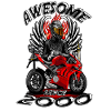 Awesome since 2000, biker's birthday