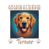 Dog Saying Golden Retriever Design