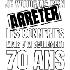 70 ans
