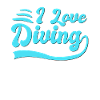 I love diving