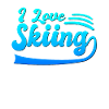 I love skiing