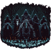 Dunkle Reiter Pixel Style