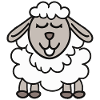 Funny Sheep Cartoon Gift Idea