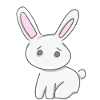 Rabbit Animal Symbol Cute Cartoon