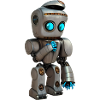 Blue-eyed robot